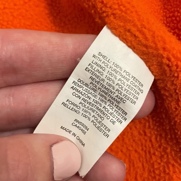 4/$25 The Children’s Place Boys Navy Blue Fleece Lined Puffer Vest Size Medium - Picture 8 of 8